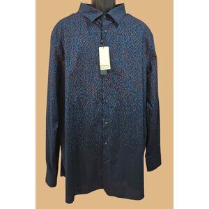 Perry Ellis Mens Stretch Button-Down Shirt 2XL NWT NEW